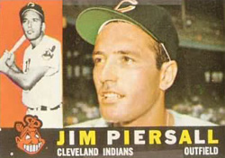 OF Jim Piersall, Indians